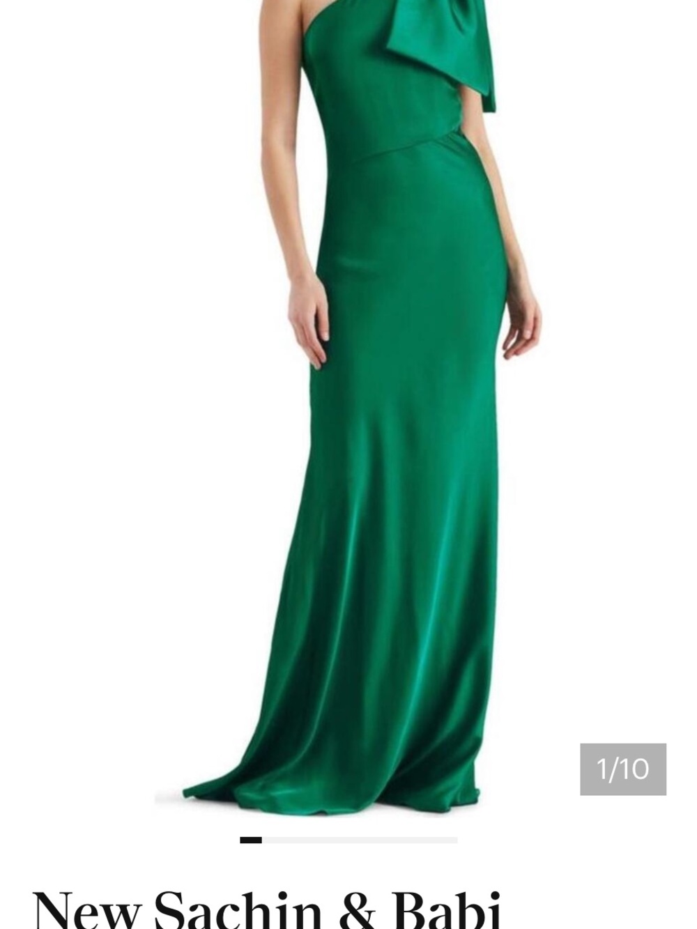 Sachin + Babi Emerald Green Dress